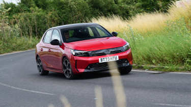 Vauxhall Corsa GS - front cornering 