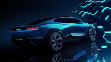 Lamborghini Lanzador concept official renders