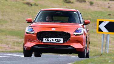Suzuki Swift - front cornering