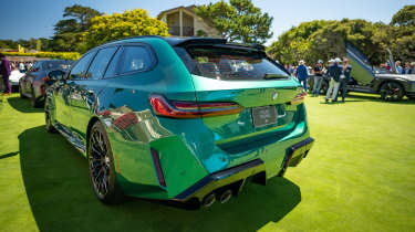 BMW M5 Touring on display at Monterey Car Week - rear