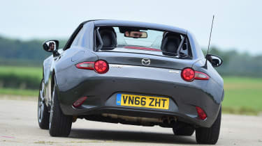 Subaru Impreza rear cornering