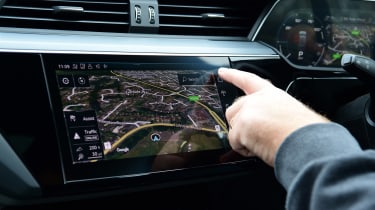 Audi e-tron long termer - final report sat-nav
