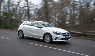 Mercedes A200d front action