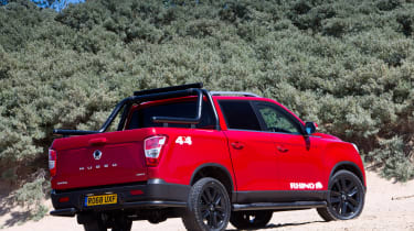 SsangYong Musso Rhino - rear