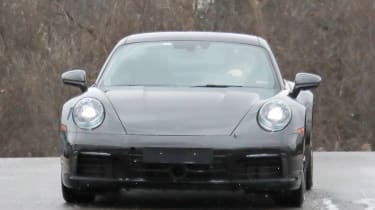 Porsche 911 spy front