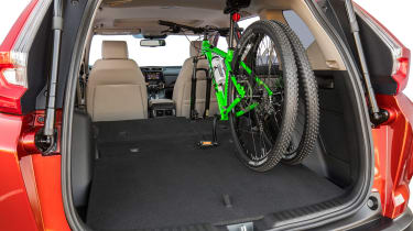 New Honda CR-V - boot and bike