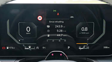 Kia K4 - driver screen