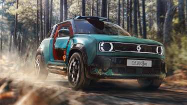 Renault 4 JP4x4 - dynamic front 