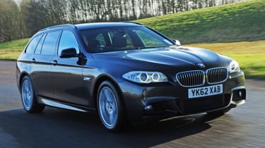 BMW 5 Series Touring front tracking