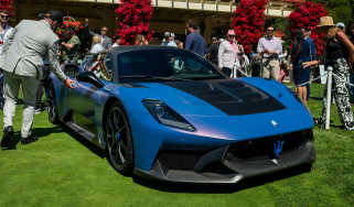 Maserati GT2 Stradale at Monterey Car Week - front static 