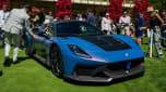 Maserati GT2 Stradale at Monterey Car Week - front static 