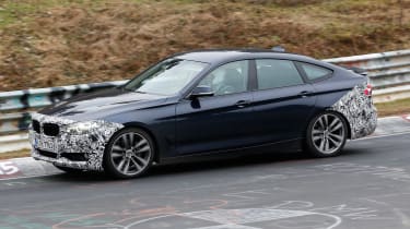 BMW 3 Series GT facelift spied 5