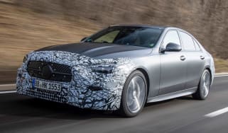 Mercedes C-Class prototype - front