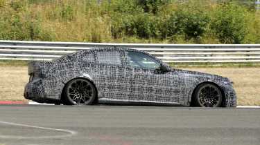Petrol BMW M3 - side profile