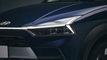 New Hyundai i20 - front headlight