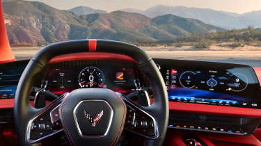 Chevrolet Corvette Grand Sport - driver view