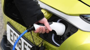 Hyundai Kona Electric charging