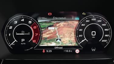 Audi RS 3 - driver display