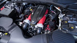 Maserati Quattroporte Trofeo - engine