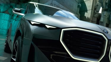 BMW Concept XM - grille detail