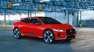 Jaguar i-PACE red