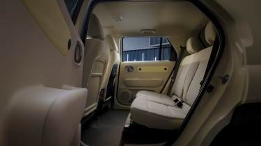 Hyundai Inster - rear seats