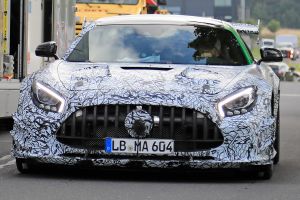 Mercedes AMG GT R Black Series - front tracking spy