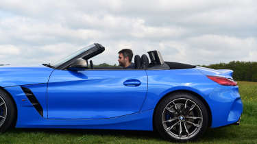 Used BMW Z4 - roof open