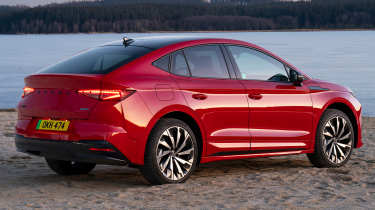 Skoda Enyaq Sport Line - Coupe rear 3/4