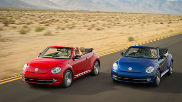 Volkswagen Beetle Cabriolet rear action