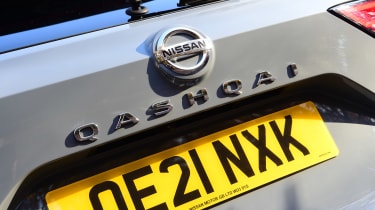 Nissan Qashqai long termer - first report rear badge