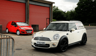 MINI Cooper D Clubvan vs Ford FIesta Van ECOnetic Trend