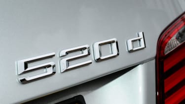 BMW 520d ED badge