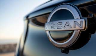 Nissan Ariya Nismo - Nissan badge