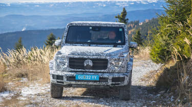 New Mercedes G-Class prototype ride review - pictures 