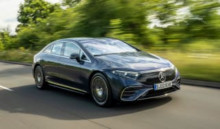 New Mercedes EQS 2021 review - front