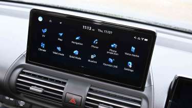 Hyundai Inster - infotainment, main menu