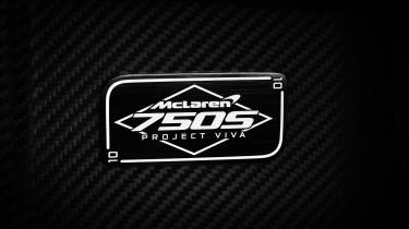 McLaren 750S Project Viva - badge