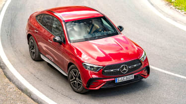 Mercedes GLC Coupe - front above