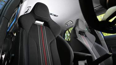 Skoda Fabia 130 long-term test - front seats