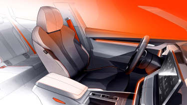 Skoda Elroq interior designs - 1 