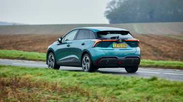 2026 MG4 - rear cornering