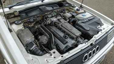 Audi Quattro - engine bay