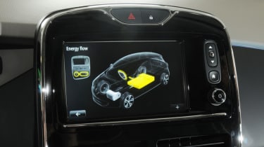 Renault ZOE dashboard detail