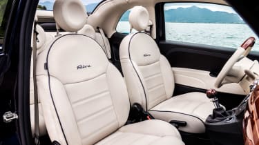 Fiat 500 Riva - seats