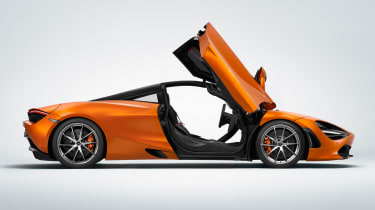 McLaren 720S - side door open