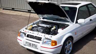 Ford Escort XR3i Tolman Edition - engine bay