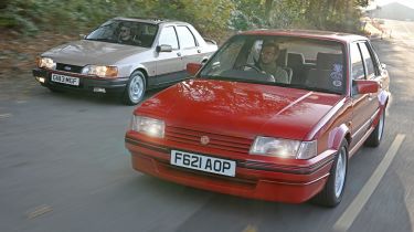 Ford Sierra vs MG Montego - header