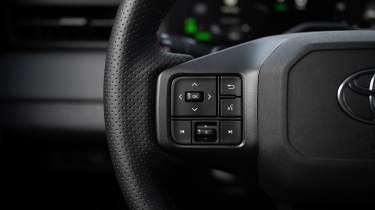 Toyota RAV4 GR Sport PHEV - steering wheel detail
