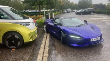 Volkswagen ID. Buzz and McLaren 750S